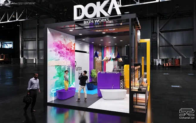【Doka】展台设计分享 - 52展览设计-花瓣网