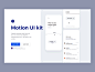 Landing Page UI Motion Kit web design landing page app interations ios microinteractions mobile motion micro-interaction animations ui