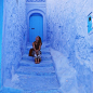 一个人也可以去摩洛哥蓝色小镇Chefchaouen旅行 