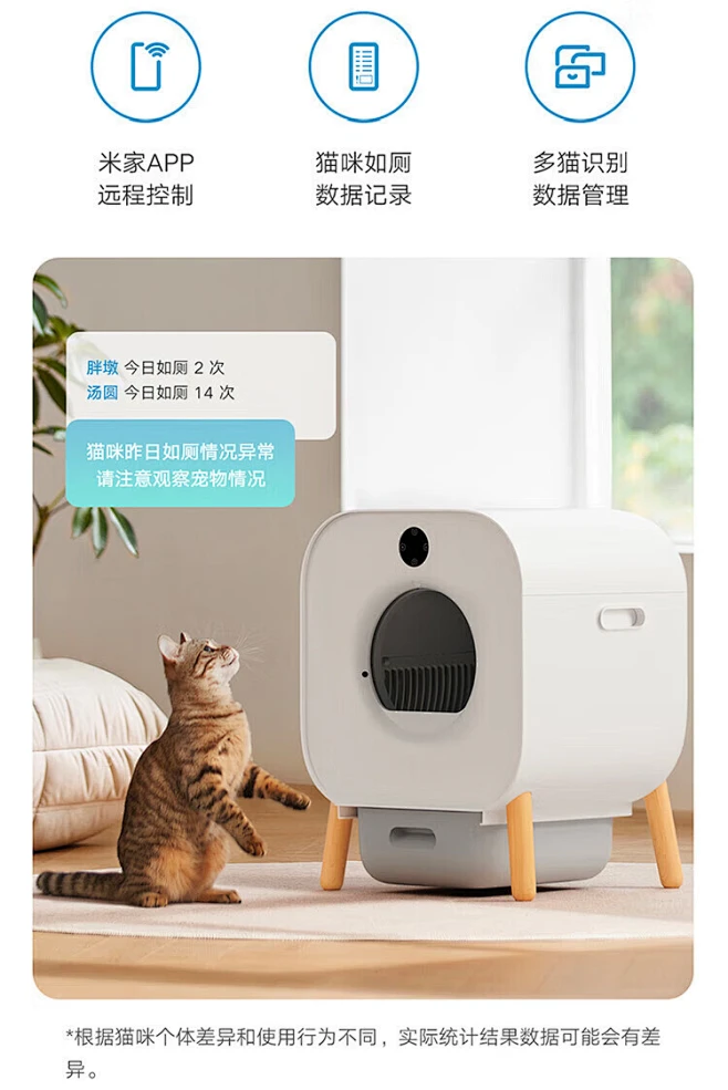 米家小顽智能全自动猫砂盆 自动感应清理14天隔绝异味方便拆洗 小顽智能全自动猫砂盆【图片 价格 品牌 报价】-京东-花瓣网