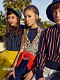 Blanca, Yana & Davide from Sugar Kids for Bellerose by Raul Ruz.