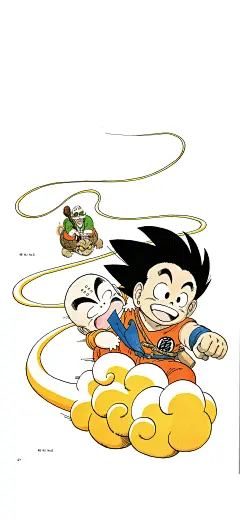 鸟山明 龙珠 原画 手机壁纸