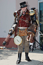 This might just be the best steampunk costume I've ever seen.