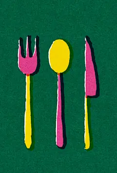 #给你颜色# 用一组美妙的配色来说早上好！~ 插画来自日本插画师米津祐介