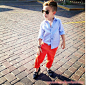 最有型的幼儿园潮童Alonso Mateo - 爱结网 ijie.com#萌娃##街拍##摄影##儿童##萌宝##爸爸去哪儿#