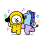 Facebook / Messenger BT21 Absolute Charm sticker #3