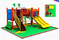 幼儿园儿童乐园4S店会所展厅肯德基组合滑梯大型游乐设备玩具 #展厅# #滑梯# #玩具#