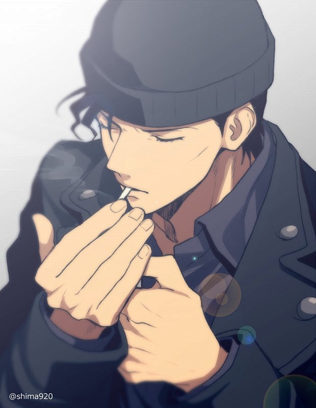 轉推# #名偵探柯南# #赤安# #赤井秀一# #安室透# 早上看見這個瞬間醒了