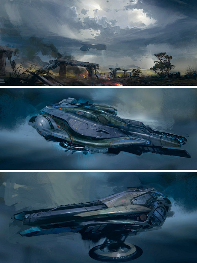 15:05:00eve 星战前夜新纪元 设定图【风格】科幻/写实/建筑/部件cao