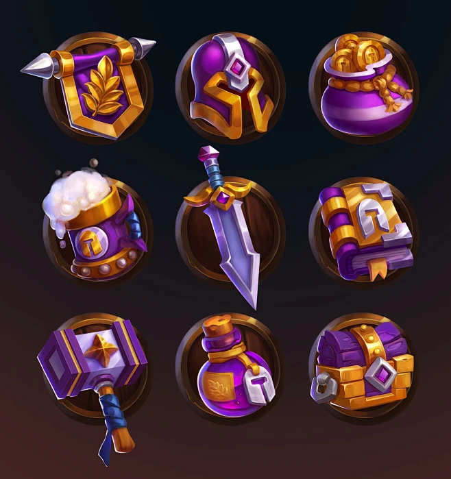Knight icons-花瓣网
