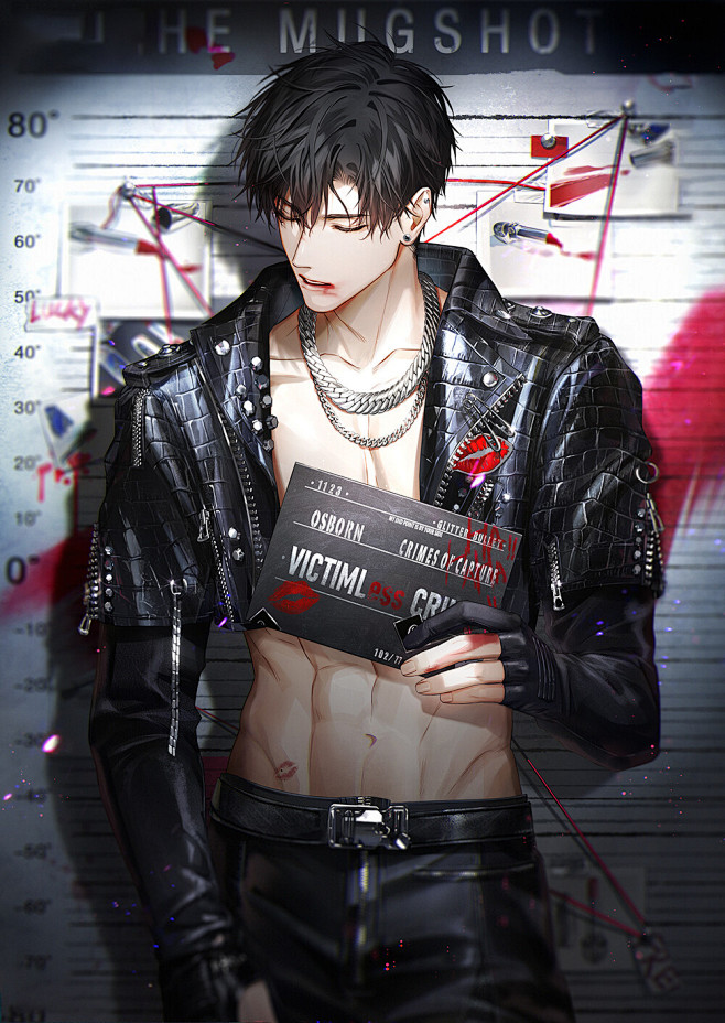 #光与夜之恋##纪念灵犀・瑰意# 萧逸・怪诞曲 “再对我过分些也没事，我对你的容忍度可是很高的……”
