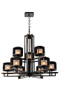 Stanley 9 Light Chandelier by Kalco Lighting - 6717: 