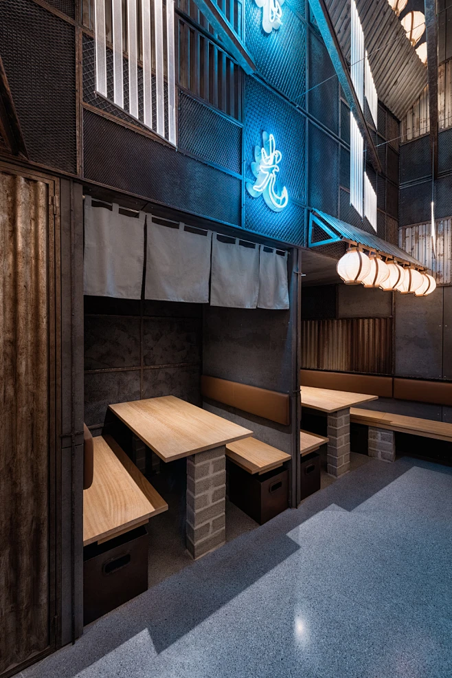 商业空间，餐饮空间，寿司店设计，日式风格餐厅-花瓣网