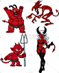 卡通恶魔