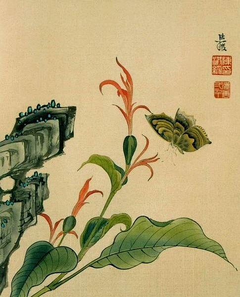 陈老莲（1598-1652），名洪绶，字...