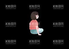 女孩  - 源文件下载【酷图网】漂亮女孩,儿童,女孩,女的,卡通人物,小女孩,卡通女孩,可爱的小女孩,手绘,