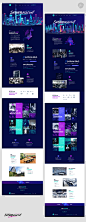 Serverless conf 2017 : Here is two commissioned illustrations for the "server less conference " events which take place in New York and Tokyo. This is vector base, using affinity designer. Art direction : Mason Yarnell.