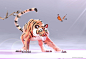 F.CK, Hadrien Gouedard : a tiger, and a butterfly..