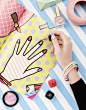 art direction | nails + nail polish still life: 
