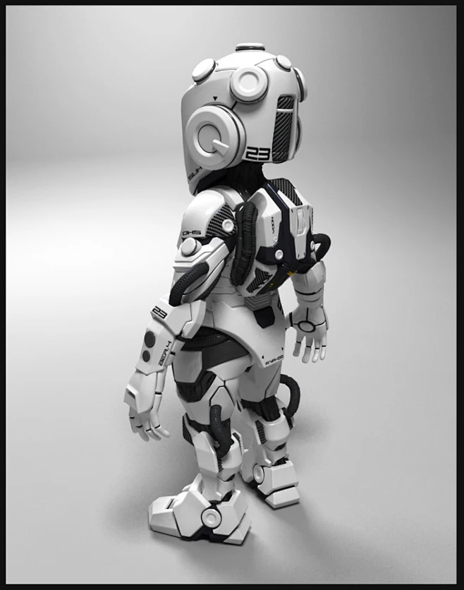 Robot -01-花瓣网