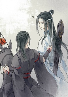 落草帘采集到魔道祖师