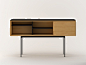 Lacquered sideboard with flap doors MLM311 | Sideboard by Punt