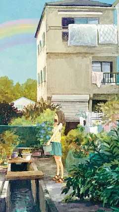 「卡通手机壁纸。少女原宿。插画设计。高清动漫。日系韩系。背景锁屏。搞怪欧美。平铺素材。」❤️