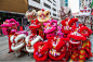 点睛醒狮/采青仪式  
来自香港的著名醒狮队——在进行创新的嘻哈舞狮结束之后，为庆祝开业庆典，进行醒狮采青仪式，营造开业氛围！