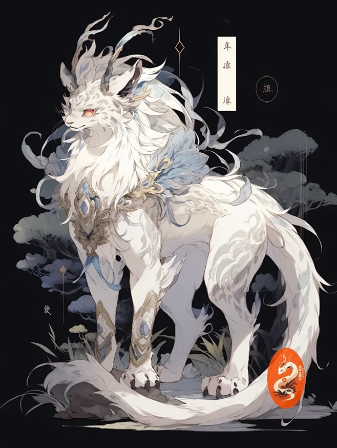 【山海经：白泽】-花瓣网