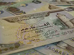 AED。阿拉伯联合酋长国货币。阿联酋迪拉姆的商业背景。