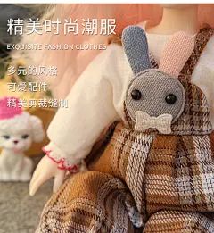 芭巴比比洋娃娃玩具套装礼盒女孩公主仿真精致换装新年礼物女生-tmall.com天猫