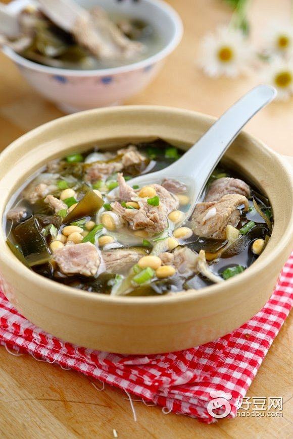 黄豆海带排骨汤