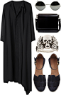 Glasses / "Black #49" by nazsefik ❤ liked on Polyvore #眼镜# #搭配#