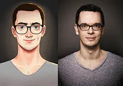 超nice的真实照片写实手绘插画设计欣赏