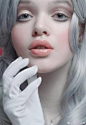 绘画超话     #绘画参考# 俄罗斯摄影师 Ilona D.Veresk 一组人像摄影 ​​​​