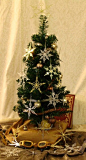 Pick any THREE- Steampunk Clock Hand Holiday Ornament Set