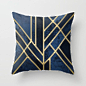 Throw Pillow made from 100% spun polyester poplin fabric, a stylish statement that will liven up any room. Individually cut and sewn by hand, each pillow features a double-sided print and is finished with a concealed zipper for ease of care.  Sold with or