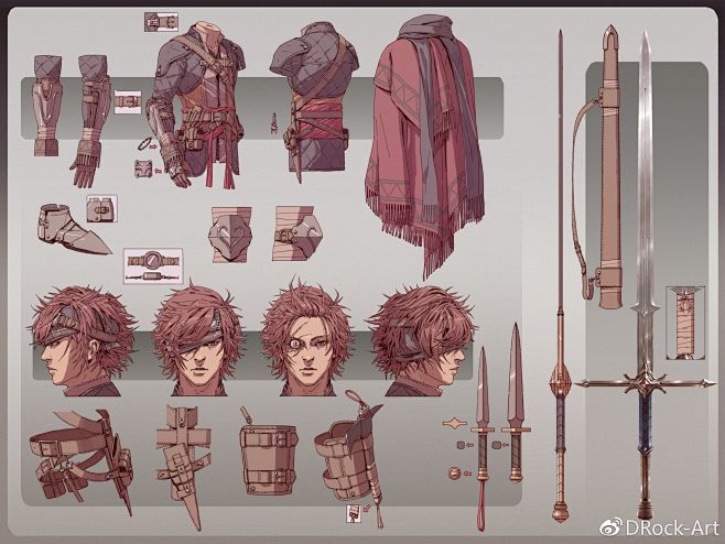 强大的世界观画师adamlee李雁棠设定