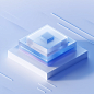 francisangela_square_base_isometric_icon_blue_frosted_glass_whi_ce5da453-d9c5-4854-b8c1-8494f02162e3_clipdrop-enhance