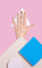 Rad Nails : Photography, art direction and set design for Rad Nails new packaging. 