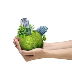手捧的梦想城市37606_星空地球_其它类_图库壁纸_68Design