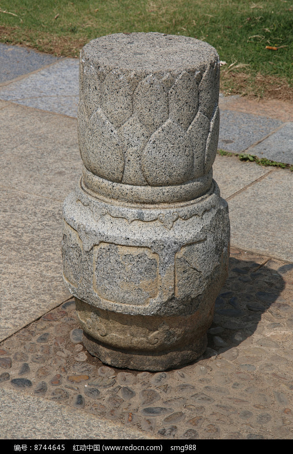 莲花石柱头图片