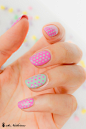 polka dot nails, polka dot nail art