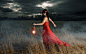 People 1920x1200 women red dresses