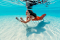 Sacha Kalis是个在海边长大个菇凉，会走路时已经学会游泳，她称自己为“Bahamas Girl”，她的妈妈Elena Kalis是个摄影师，给女儿拍了一套水中图，好美！