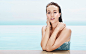 People 2560x1600 Leighton Meester actress women celebrity wet body sensual gaze