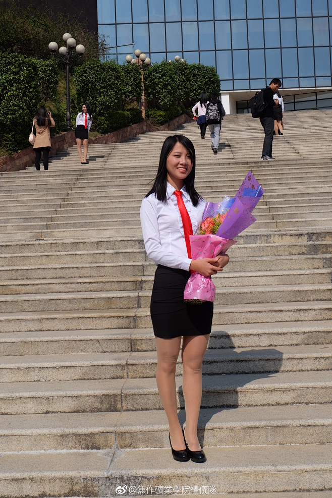 焦作矿业学院礼仪队的照片微相册