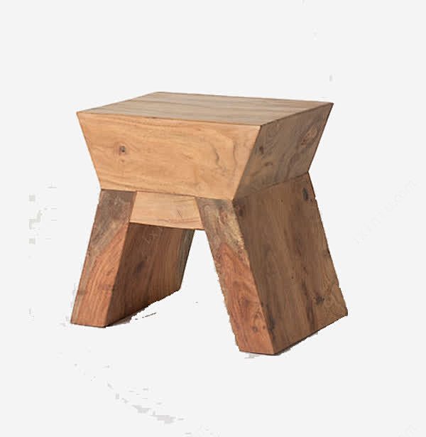 木质的小板凳png免抠素材_新图网 ht...