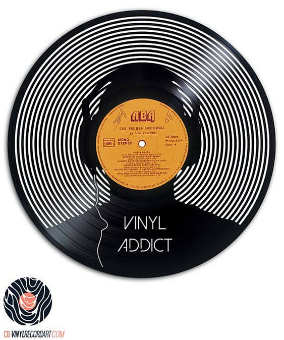 Vinyl Addict  Piece ...