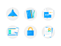 Online Course Icons